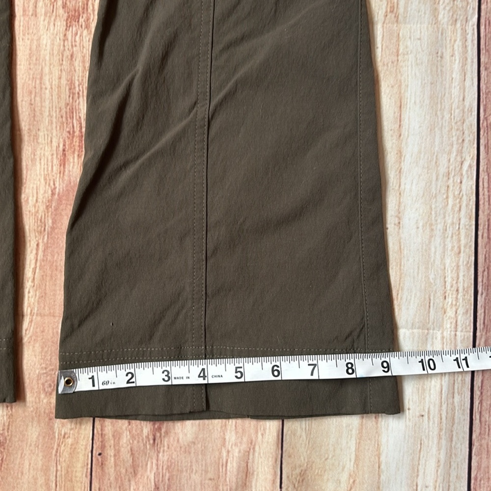 Royal Robbins Women's Boot Cut Pants in Olive Brown - Picture 4 of 8